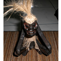 Primitive, Handcarved From Albesia Wood