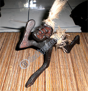 Primitive, Handcarved From Albesia Wood