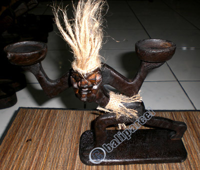 Primitive, Handcarved From Albesia Wood