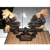 Primitive, Handcarved From Albesia Wood