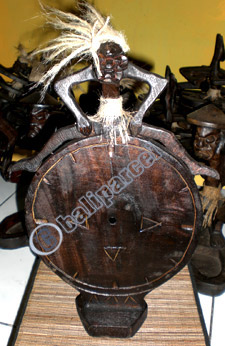 Primitive, Handcarved From Albesia Wood