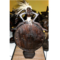 Primitive, Handcarved From Albesia Wood