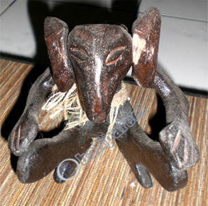 Primitive, Handcarved From Albesia Wood