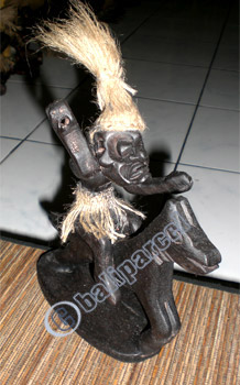 Primitive, Handcarved From Albesia Wood