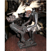 Primitive, Handcarved From Albesia Wood