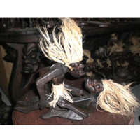 Primitive, Handcarved From Albesia Wood