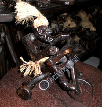 Primitive, Handcarved From Albesia Wood