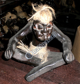 Primitive, Handcarved From Albesia Wood