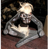 Primitive, Handcarved From Albesia Wood