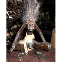 Primitive, Handcarved From Albesia Wood