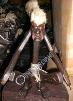Primitive, Handcarved From Albesia Wood