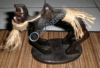 Primitive, Handcarved From Albesia Wood