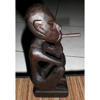 Primitive, Handcarved From Albesia Wood