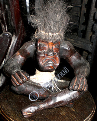 Primitive, Handcarved From Albesia Wood