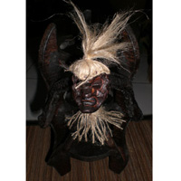 Primitive, Handcarved From Albesia Wood