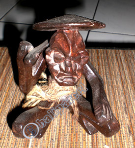 Primitive, Handcarved From Albesia Wood