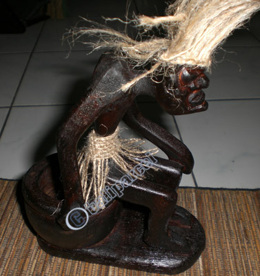 Primitive, Handcarved From Albesia Wood