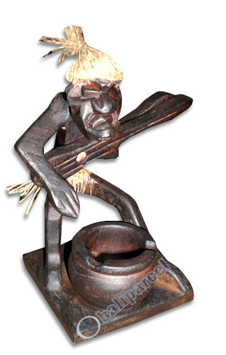 Primitive, Handcarved From Albesia Wood