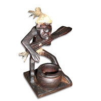 Primitive, Handcarved From Albesia Wood