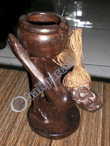 Primitive, Handcarved From Albesia Wood