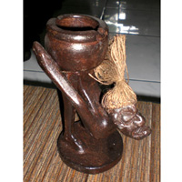 Primitive, Handcarved From Albesia Wood