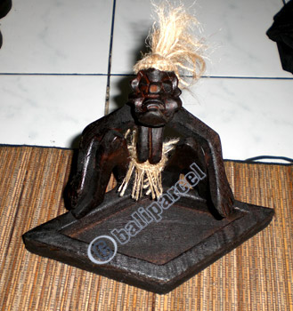 Primitive, Handcarved From Albesia Wood