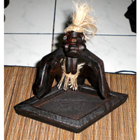 Primitive, Handcarved From Albesia Wood