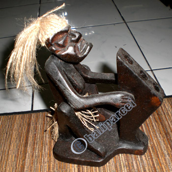 Primitive, Handcarved From Albesia Wood