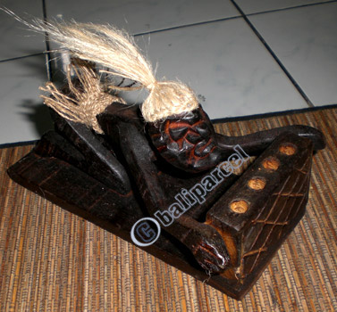 Primitive, Handcarved From Albesia Wood