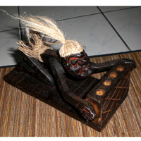 Primitive, Handcarved From Albesia Wood