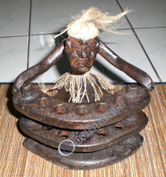 Primitive, Handcarved From Albesia Wood