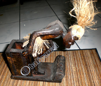 Primitive, Handcarved From Albesia Wood