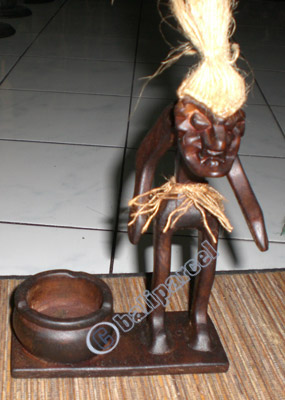Primitive, Handcarved From Albesia Wood