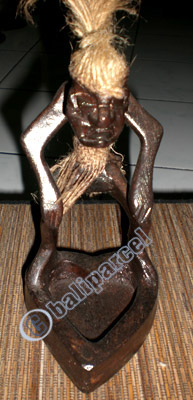 Primitive, Handcarved From Albesia Wood