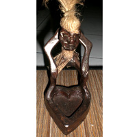 Primitive, Handcarved From Albesia Wood