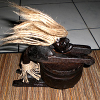 Primitive, Handcarved From Albesia Wood