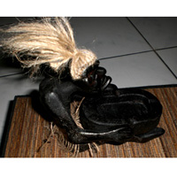 Primitive, Handcarved From Albesia Wood
