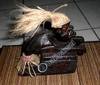 Primitive, Handcarved From Albesia Wood