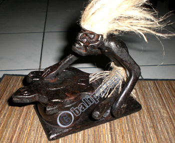 Primitive, Handcarved From Albesia Wood