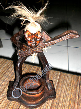 Primitive, Handcarved From Albesia Wood