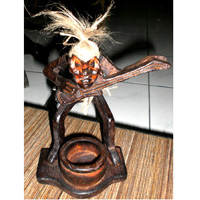 Primitive, Handcarved From Albesia Wood