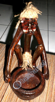 Primitive, Handcarved From Albesia Wood
