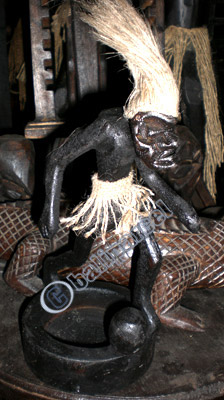 Primitive, Handcarved From Albesia Wood