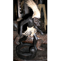 Primitive, Handcarved From Albesia Wood
