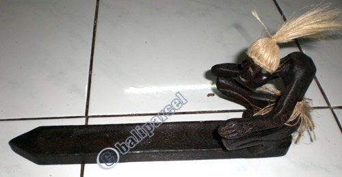 Primitive, Handcarved From Albesia Wood