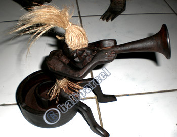 Primitive, Handcarved From Albesia Wood