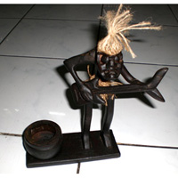 Primitive, Handcarved From Albesia Wood