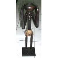 Primitive, Handcarved From Albesia Wood