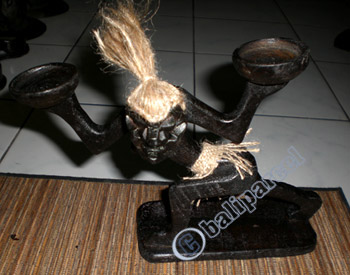 Primitive, Handcarved From Albesia Wood