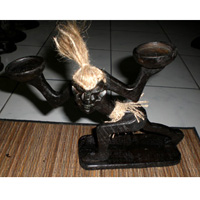 Primitive, Handcarved From Albesia Wood